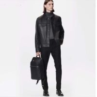 Louis Vuitton LV Unisex Michael Backpack Nv2 Black Damier Infini Onyx Cowhide Leather (2)