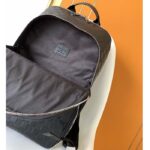 Louis Vuitton LV Unisex Michael Backpack Nv2 Black Damier Infini Onyx Cowhide Leather - Image 6