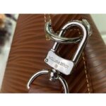 Louis Vuitton LV Unisex Alma Travel GM Cognac Calf Leather Double Zip Closure - Imagen 12