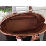 Louis Vuitton LV Unisex Alma Travel GM Cognac Calf Leather Double Zip Closure - Imagen 9