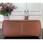 Louis Vuitton LV Unisex Alma Travel GM Cognac Calf Leather Double Zip Closure - Imagen 8