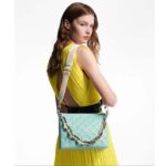 Louis Vuitton LV Women Coussin PM Handbag Azure Blue Lambskin Calfskin Cowhide Leather - immagine 15