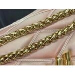Louis Vuitton LV Women GO-14 MM Beige Pink Lamb Leather Cowhide Leather – Bild 8