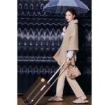 Louis Vuitton LV Women GO-14 MM Beige Pink Lamb Leather Cowhide Leather – Bild 13