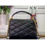 Louis Vuitton LV Women GO-14 MM Black Lamb Leather Cowhide Leather - Image 3