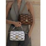 Louis Vuitton LV Women GO-14 MM Smoked Tan Lamb Leather Cowhide Leather - immagine 8