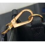 Louis Vuitton LV Women Lock Go Black Grained Calf Leather Microfiber Lining - Image 9