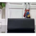 Louis Vuitton LV Women Lock Go Black Grained Calf Leather Microfiber Lining - Image 5