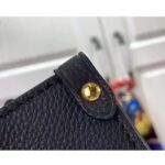 Louis Vuitton LV Women Lock Go Black Grained Calf Leather Microfiber Lining - Image 8