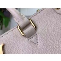 Louis Vuitton LV Women Lock & Go White Grained Calf Leather Microfiber Lining (3)