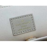 Louis Vuitton LV Women Lock & Go White Grained Calf Leather Microfiber Lining (3)