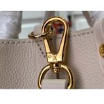 Louis Vuitton LV Women Lock & Go White Grained Calf Leather Microfiber Lining - Bild 7
