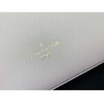 Louis Vuitton LV Women Lock & Go White Grained Calf Leather Microfiber Lining - Bild 9