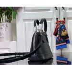 Louis Vuitton LV Women Nano Alma Handbag Black Epi Grained Cowhide Leather - Image 4