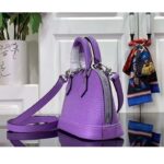Louis Vuitton LV Women Nano Alma Handbag Lilas Provence Lilac Epi Grained Cowhide Leather - Image 4