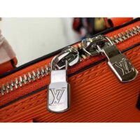 Louis Vuitton LV Women Nano Alma Handbag Minnesota Orange Epi Grained Cowhide Leather (3)