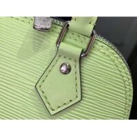 Louis Vuitton LV Women Nano Alma Handbag Vert Noto Green Epi Grained Cowhide Leather (7)