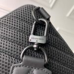 Louis Vuitton Unisex LV Pilot Slingbag Aerogram Collection Black Cowhide Leather Textile Lining - immagine 8