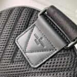 Louis Vuitton Unisex LV Pilot Slingbag Aerogram Collection Black Cowhide Leather Textile Lining - immagine 9