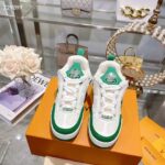 Louis Vuitton Unisex LV Skate Sneaker Mix of Materials Technical Mesh Plain Suede Calf Leather – Image 5