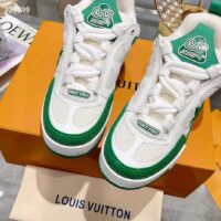 Louis Vuitton Unisex LV Skate Sneaker Mix of Materials Technical Mesh Plain Suede Calf Leather (7)