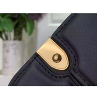 Louis Vuitton Women LV Orsay MM Handbag Black Cowhide Leather Flap Closure N-Lock (7)