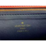 Louis Vuitton Women LV Orsay MM Handbag Red Cowhide Leather Flap Closure N-Lock – Image 10