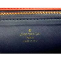 Louis Vuitton Women LV Orsay MM Handbag Red Cowhide Leather Flap Closure N-Lock (4)
