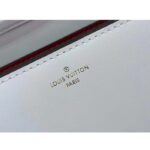 Louis Vuitton Women LV Orsay MM Handbag White Cowhide Leather Flap Closure N-Lock - Imagen 10