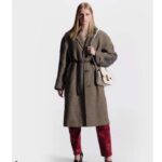 Louis Vuitton Women LV Orsay MM Handbag White Cowhide Leather Flap Closure N-Lock - Imagen 11