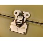 Louis Vuitton Women LV Orsay MM Handbag Yellow Cowhide Leather Flap Closure N-Lock - Image 6