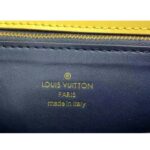 Louis Vuitton Women LV Orsay MM Handbag Yellow Cowhide Leather Flap Closure N-Lock - Image 10