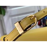 Louis Vuitton Women LV Orsay MM Handbag Yellow Cowhide Leather Flap Closure N-Lock (3)