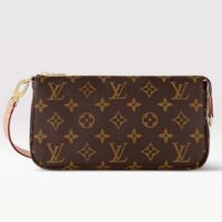 Louis Vuitton Women Pochette Accessoires Natural Cowhide Leather Trimmings Zipper Closure (10)