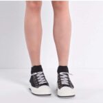 Dior CD Unisex Walk'N'Dior Platform Sneaker Black Macrocannage Technical Mesh - Imagen 12