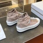 Dior CD Unisex Walk'N'Dior Platform Sneaker Nude Macrocannage Technical Mesh - immagine 3