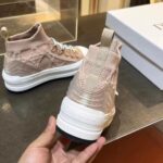 Dior CD Unisex Walk'N'Dior Platform Sneaker Nude Macrocannage Technical Mesh - immagine 10