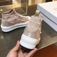 Dior CD Unisex Walk’N’Dior Platform Sneaker Nude Macrocannage Technical Mesh (10)