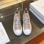 Dior CD Unisex Walk'N'Dior Platform Sneaker Nude Macrocannage Technical Mesh - immagine 4