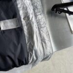 Dior Women CD Dior Oblique Bomber Jacket Gray Technical Fabric - Bild 9