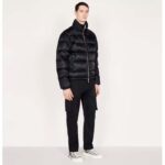 Dior Men CD Dior Oblique Down Jacket Black Technical Jacquard - Bild 10