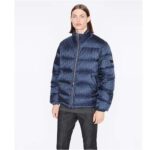 Dior Men CD Dior Oblique Down Jacket Navy Blue Technical Jacquard - Image 13