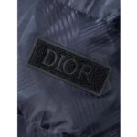 Dior Men CD Dior Oblique Down Jacket Navy Blue Technical Jacquard - Image 7