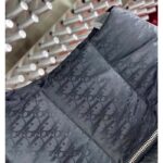 Dior Men CD Dior Oblique Sleeveless Down Jacket Gray Technical Jacquard - Image 10