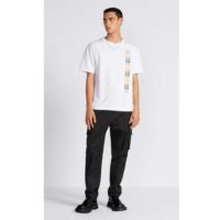 Dior Men CD Relaxed-Fit T-Shirt White Slub Organic Cotton Jersey (8)