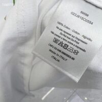 Dior Men CD Relaxed-Fit T-Shirt White Slub Organic Cotton Jersey (8)