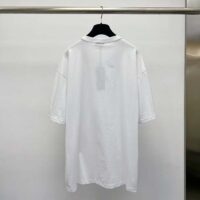 Dior Men CD Relaxed-Fit T-Shirt White Slub Organic Cotton Jersey (8)