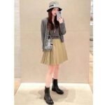 Dior Women CD 30 Montaigne Ankle Boot Black Calfskin Leather - Imagen 13