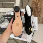 Dior Women CD C'est Dior Heeled Ankle Boot Black Suede Calfskin 8 CM Heel - Image 7