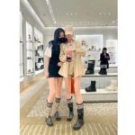 Dior Women CD D-Major Boot Black Calfskin Black White Cannage Tweed - immagine 12